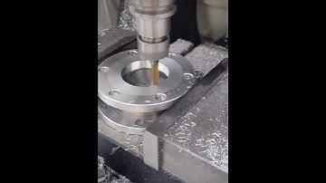 Inner circular hole processing technology! CNC three-axis machining machine!