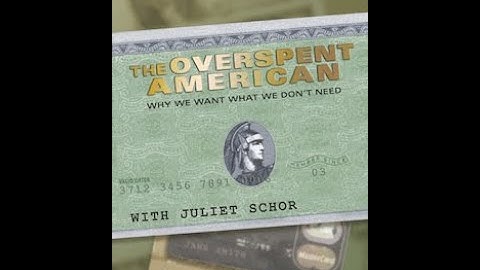 The Overspent American: Why We Want What We Do Not Need