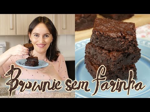 Vídeo: Brownies Sem Farinha De Chocolate Triplo