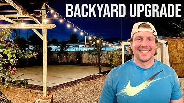 How to Hang String Lights in 5 Minutes!