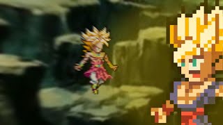 Gohan SSJ Transformation vs Broly| Sprite Animation 