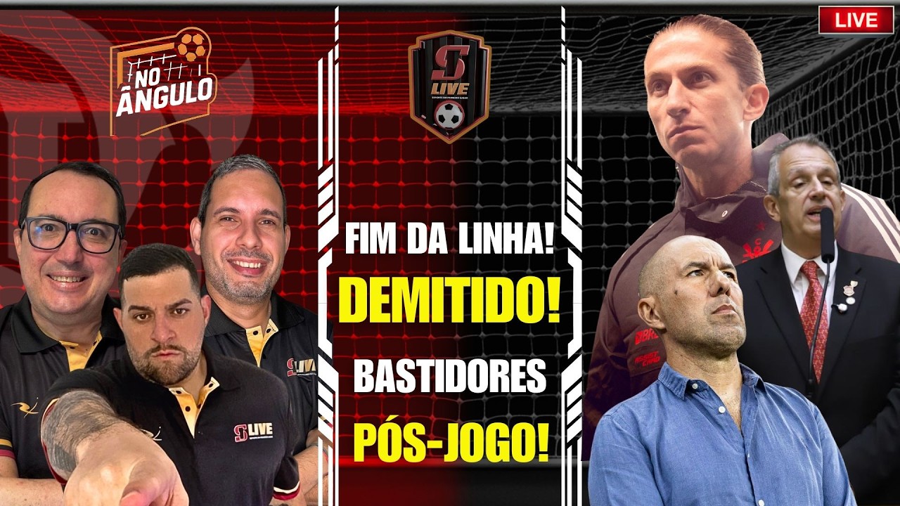 FIM DA LINHA! F. LUÍS É DEMITIDO | L. JARDIM É O NOVO TÉCNICO DO FLAMENGO! PÓS-JOGO E+