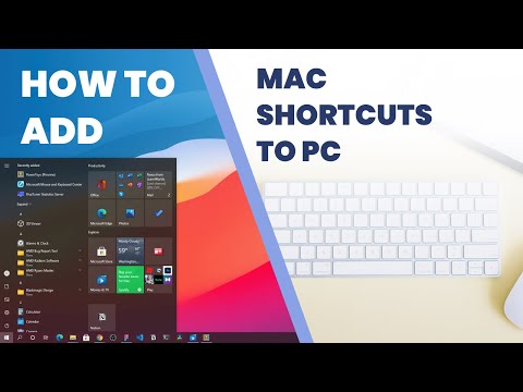 Map Keys and Shortcuts for Apple Keyboard on Windows 10 Computer 4K 2020 | Easy Tutorial