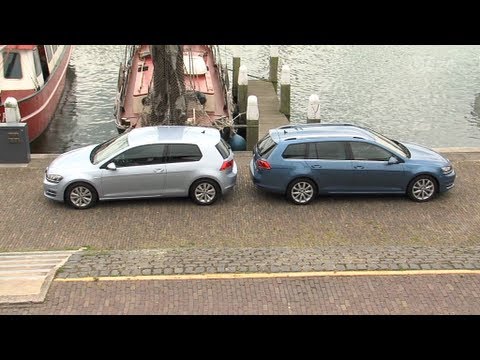 Vw Golf 7 Und Vw Golf 7 Variant Im Vergleich Youtube