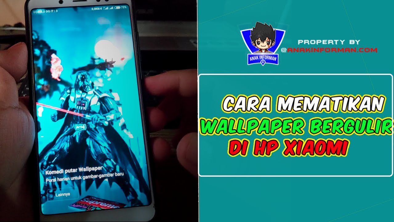Cara Mematikan Wallpaper Bergulir di Xiaomi 