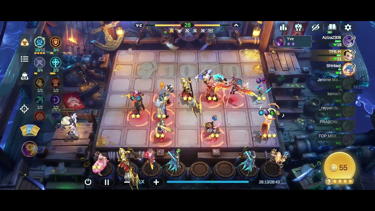 Magic Chess Go Go - Eruditio 10 Auto Win