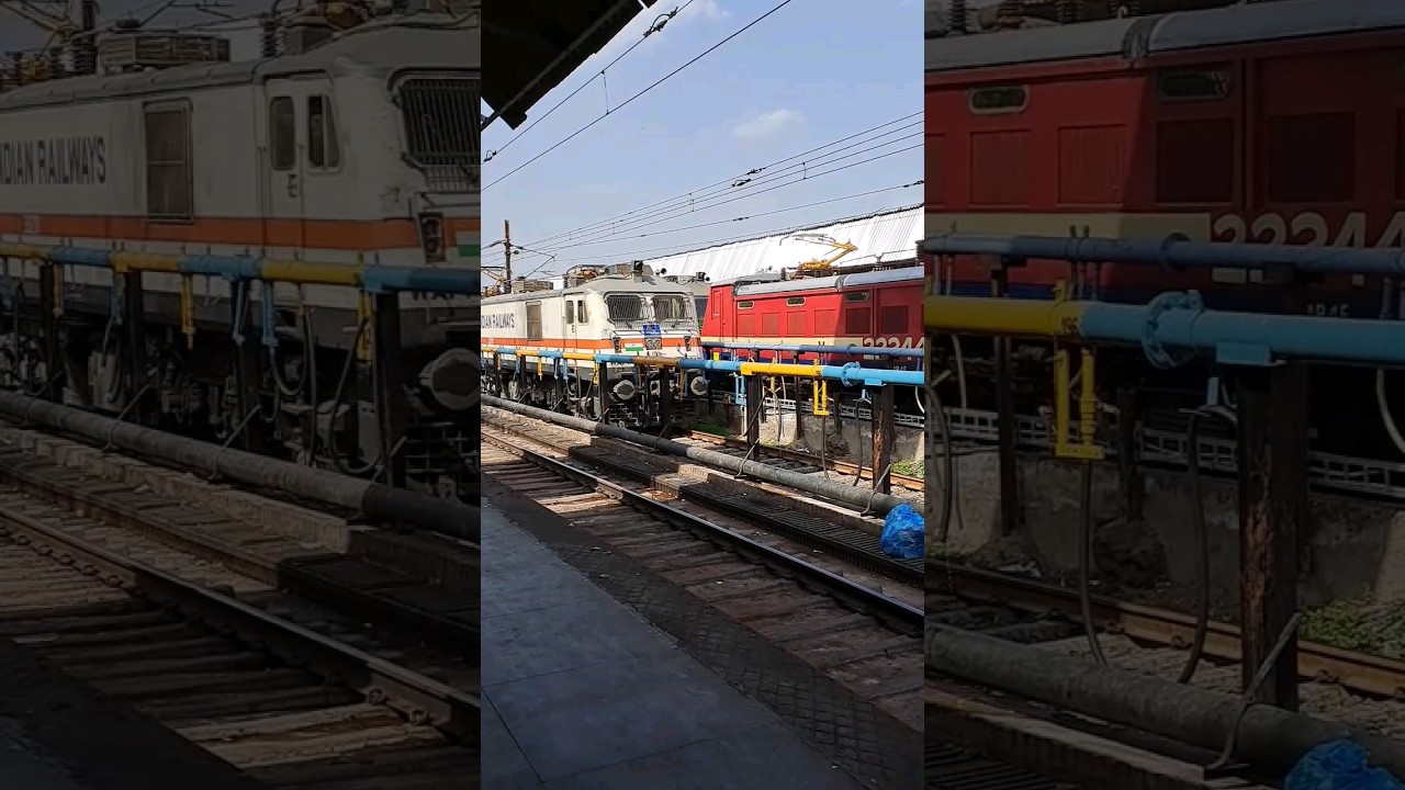 WAP 7 of Vadodara Shed Ready for Journey 