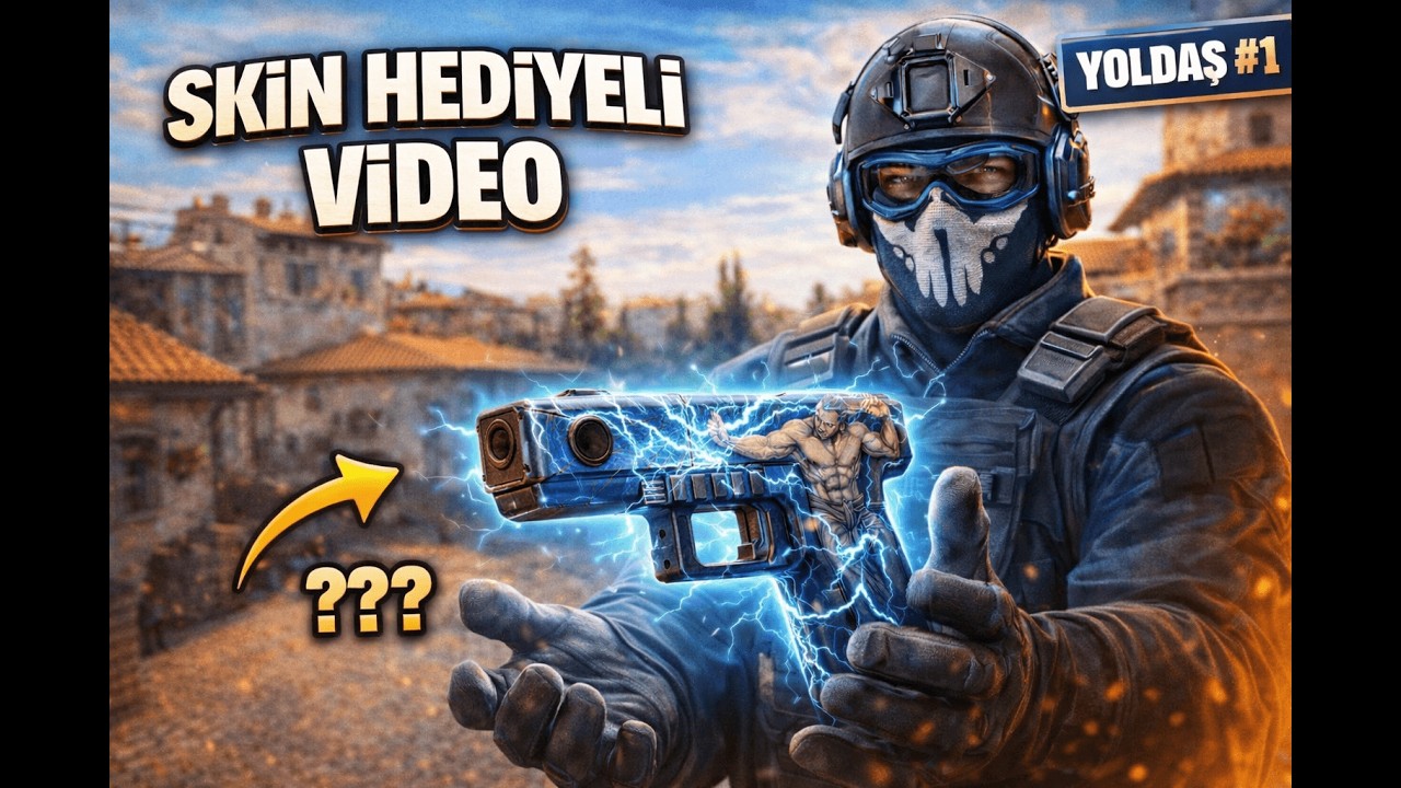 CS2'DE YOLDAŞ OYNUYORUZ AMA 10$ SKİN HEDİYELİ ! -  ‪@skinsken