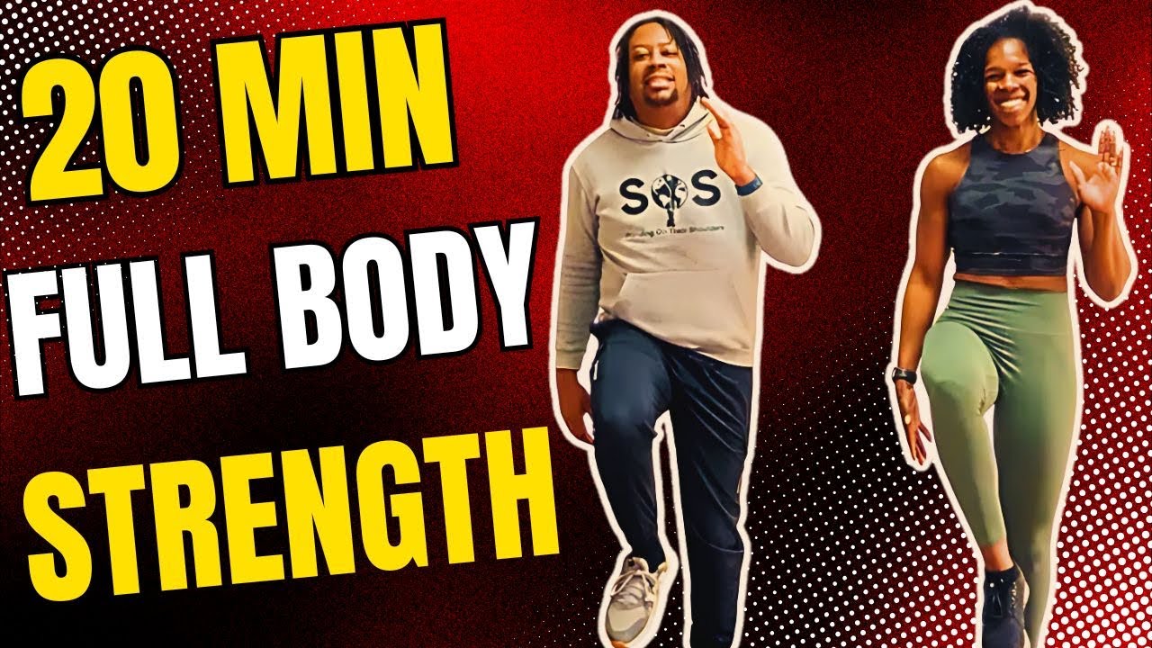 20 Min Full Body Strength Workout At Home (No equipment, No Repeats ...