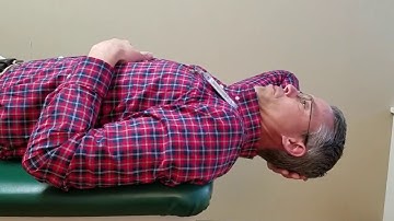 Cervical Retraction - Supine (Head Over Edge of Bed)