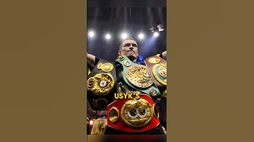 How Oleksandr Usyk Became The Undisputed Cruiserweight Champion