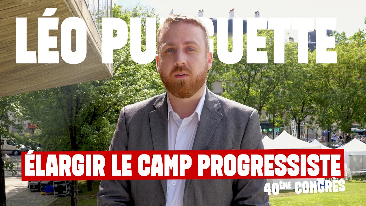 40ᵉ congrès du PCF : élargir le camp progressiste | Léo Purguette