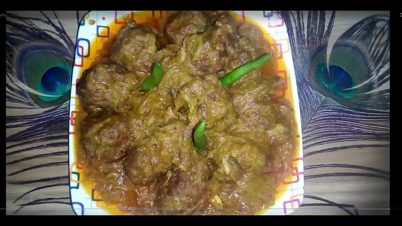 কোফতা কারি //Beef Kofta Curry//Meatball Curry// Bangladeshi Beef Kofta