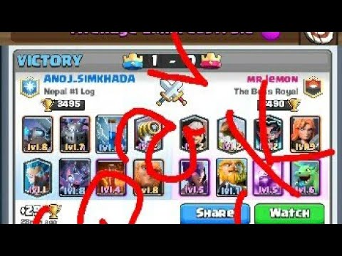 Best sparky deck ever on clash royale::
