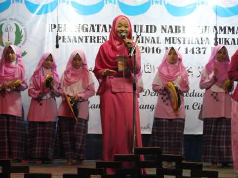 kreasi kasidah jama&#;ah AL-MIZAN pesantren sukamanah