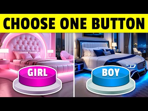 GIRL or BOY...? 🤩 Choose One Button! 👦👧