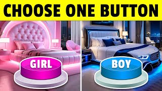 Girl Or Boy? Choose One Button 