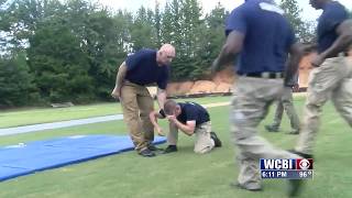 Future Police officers get intense training using pepper spray