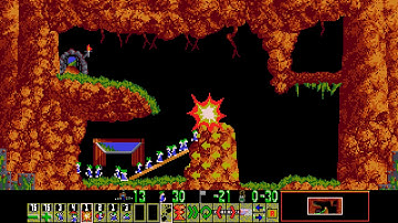 Lemmings Plus I (Danger 8): Cavern of Chills