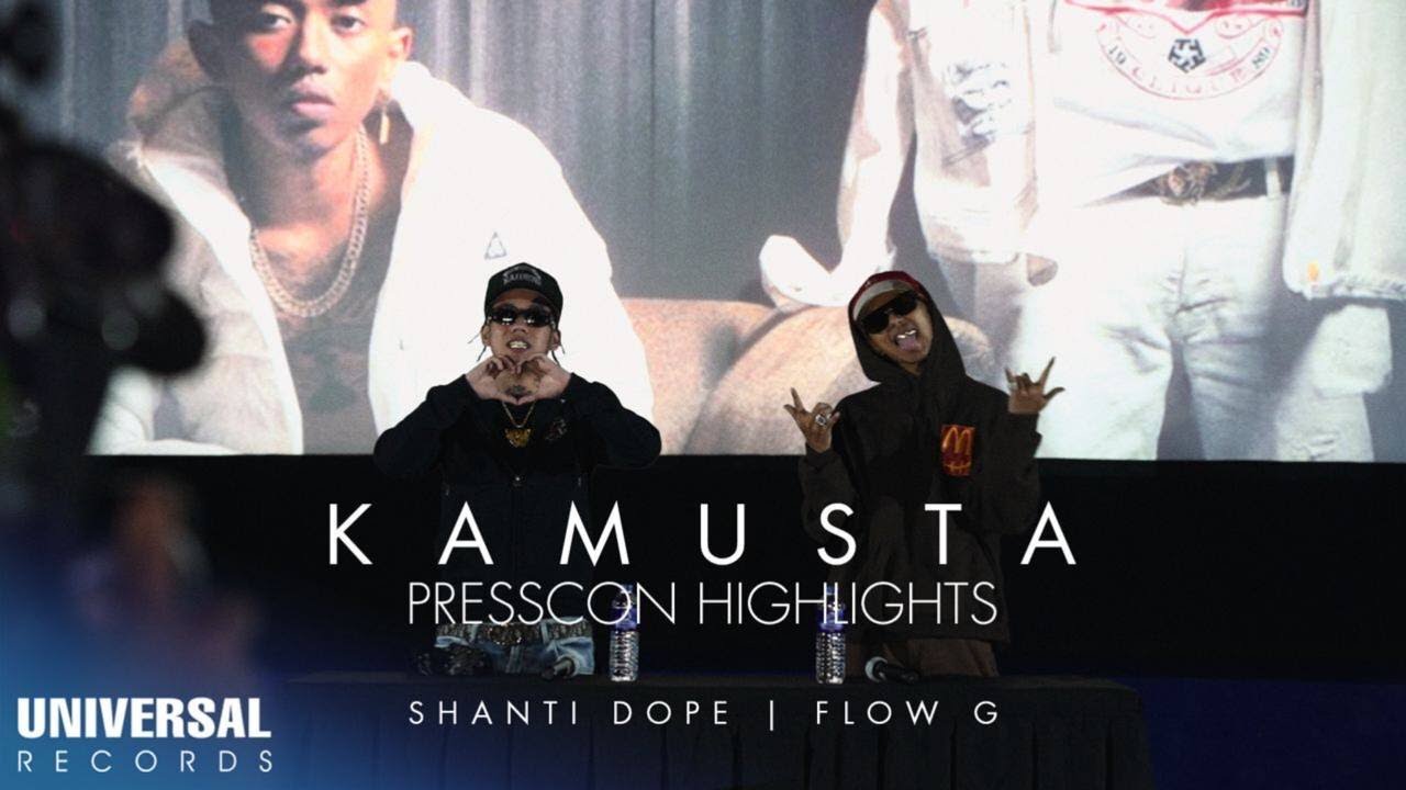 Shanti Dope feat. Flow G - Kamusta Presscon Highlights