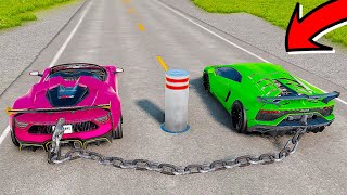 Masini vs Lanturi in BeamNG!