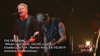 The Offspring 'Whole Lotta Rosie' AC/DC (2-Cam Mix) - Luna Park, Argentina 24/10/2019
