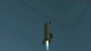 StarShip SN9 15 Km Hop- SimpleRockets 2