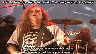 Obituary Chopped in Half LIVE subtitulada en español (Lyrics)