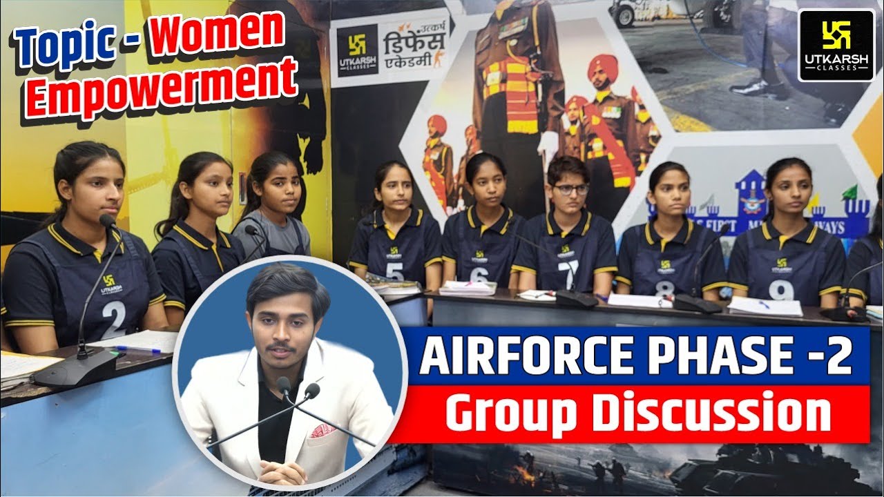 women-empowerment-mock-group-discussion-air-force-phase-2-utkarsh