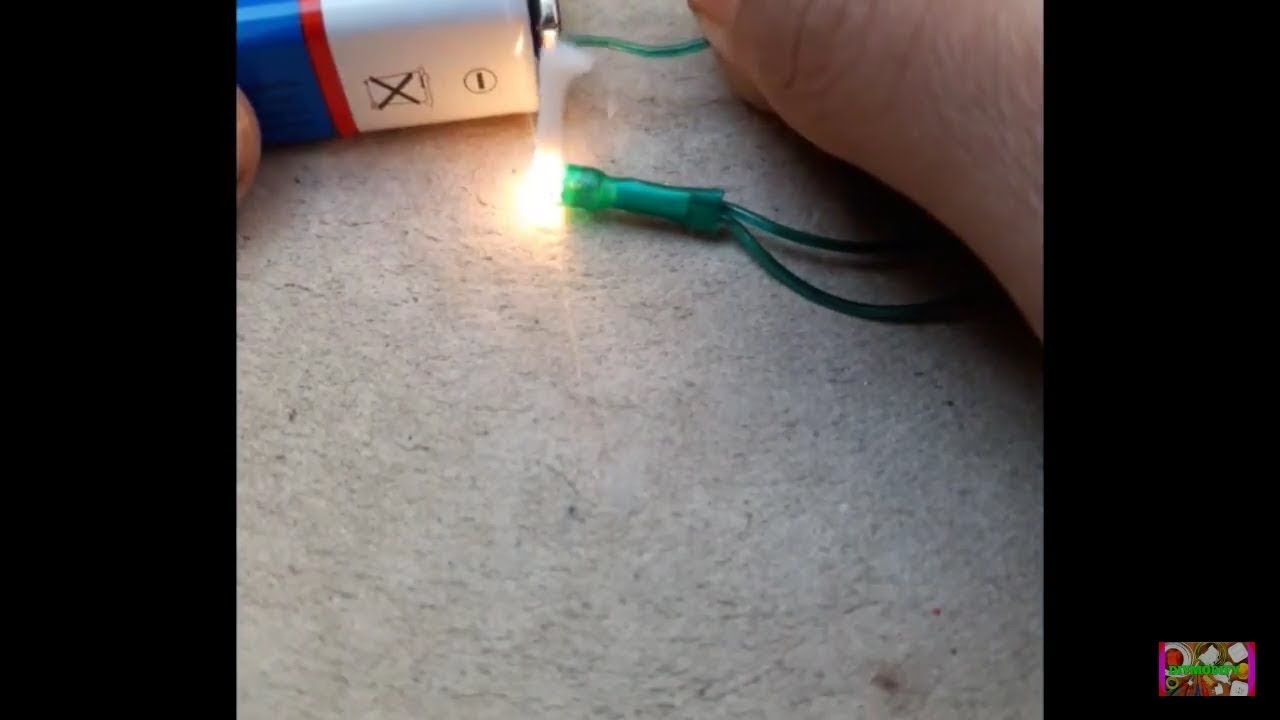 Overloading Small Leds Amazing overvolting a led - YouTube