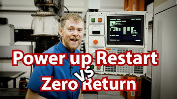 How To Power Up Restart A CNC Machine
