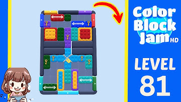 Color Block Jam Level 81 Solution Walkthrough