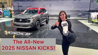 kickin' it with the all-new 2025 nissan kicks! check out the sneaker-inspired awd compact crossover!