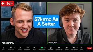 How Gabriel Left His 9-5 Makes $7k/month as an Appointment Setter
