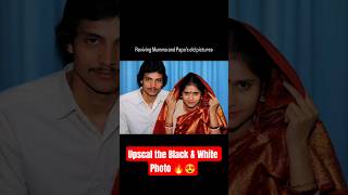 Upscal Old Photos Of Your Parents & Grandparents #instagood #gemini #aiart
