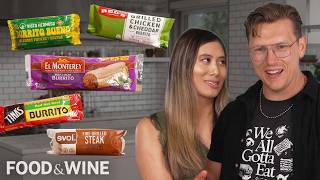 Josh Scherer from Mythical Kitchen Tries Every Frozen Burrito—Here’s the Best | Food & Wine