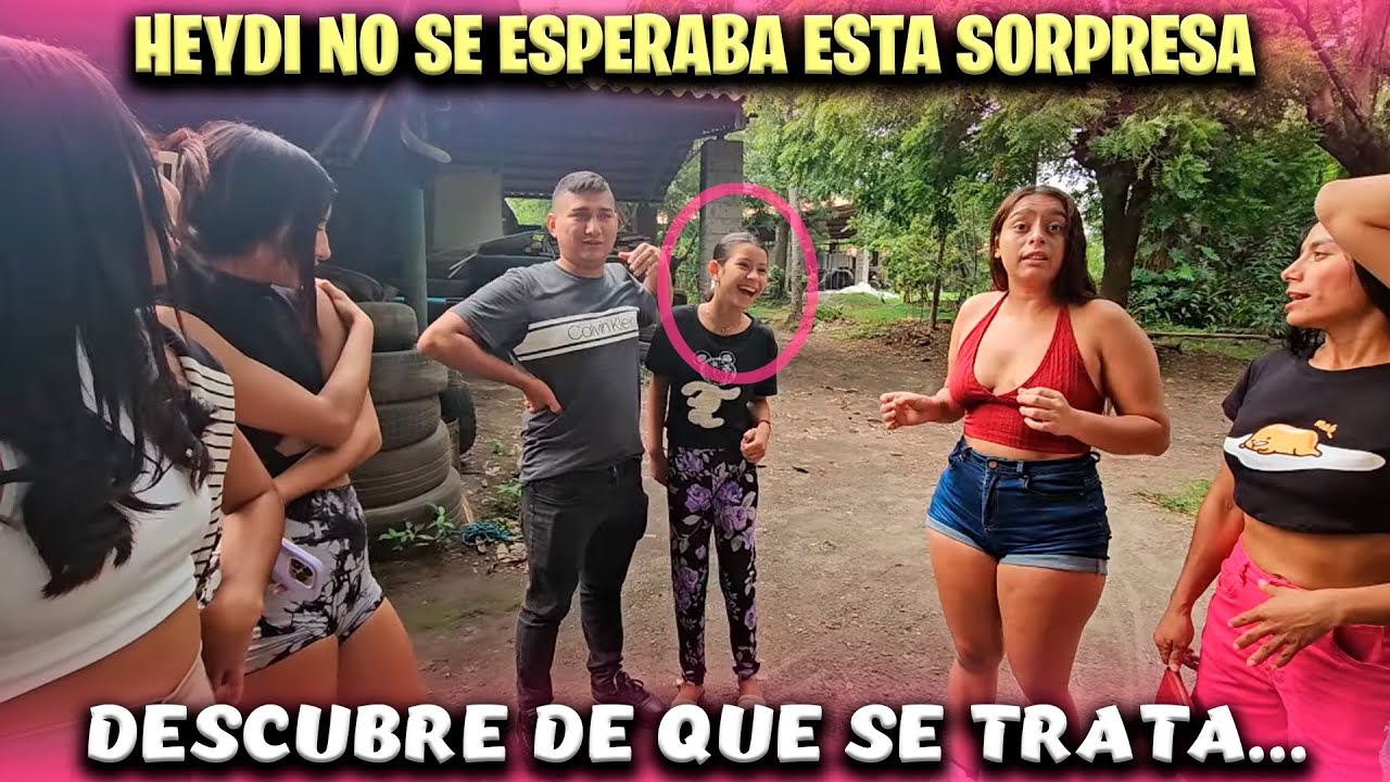 En camino a una misión de chicas, pero esta vez Nano se unió con nosotros. Una SORPRESA para Heidy.