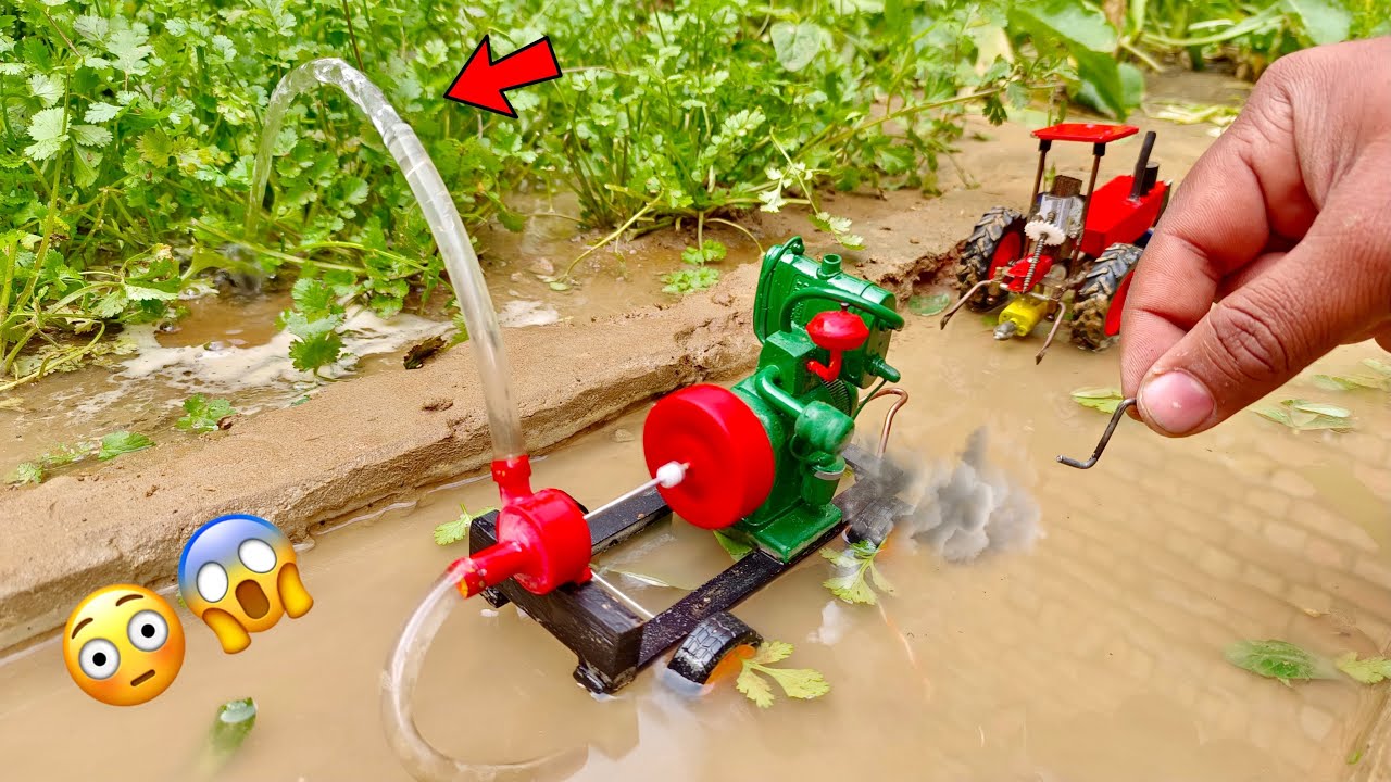 Mini diesel engine water pump part 4 | diy tractor | water pump | @KeepVilla @topminigear8280