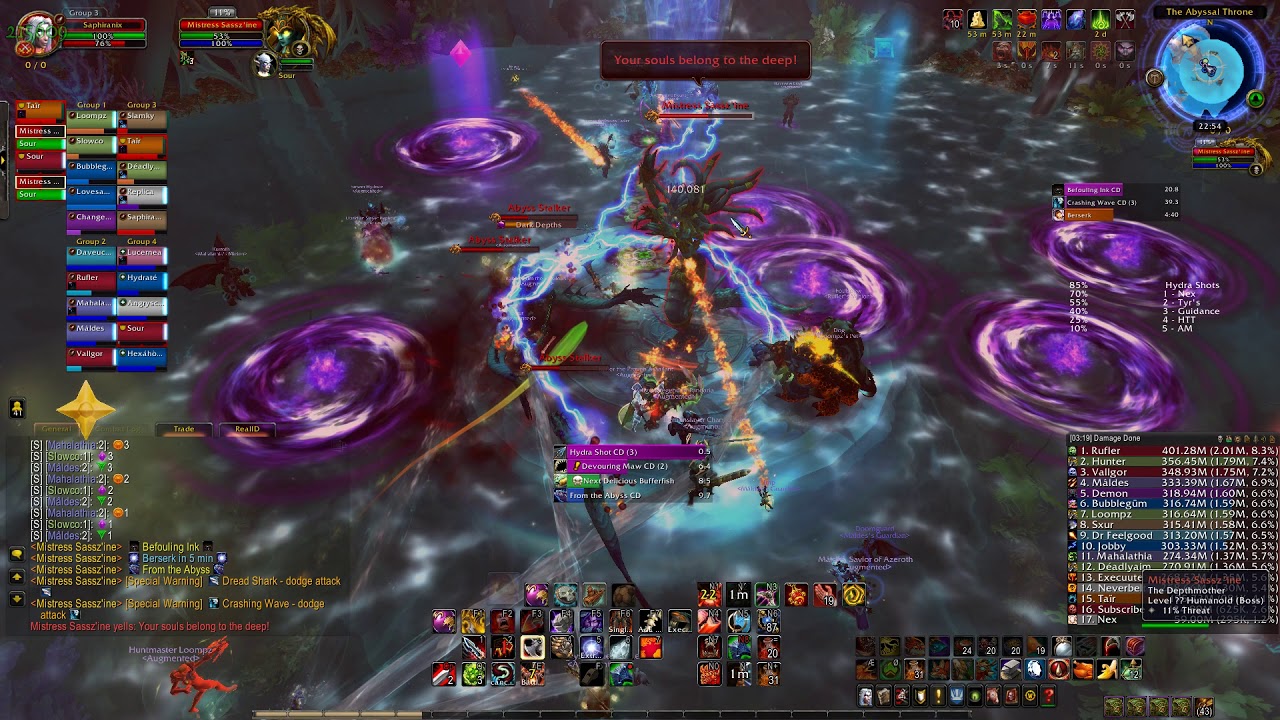 Shit warrior slaying Mistress mythic