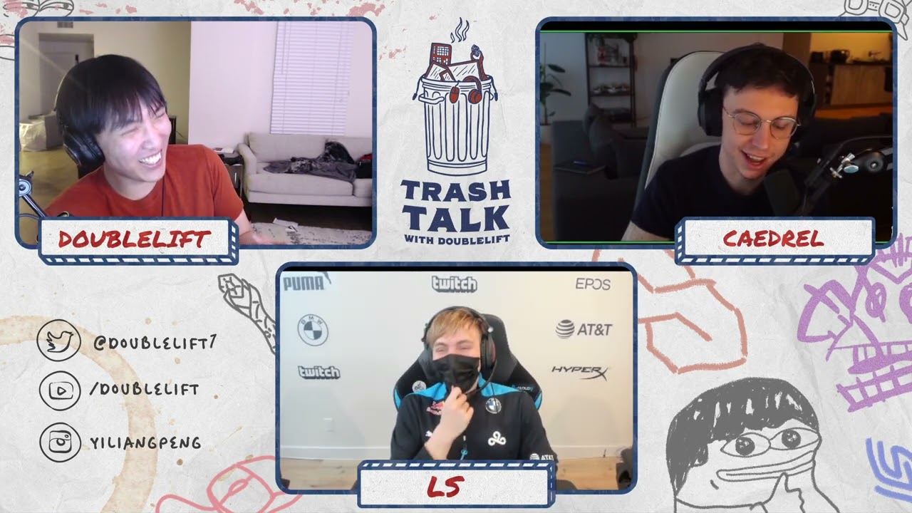 Caedrel talks about Korean vs NA SoloQ (with LS and Doublelift)