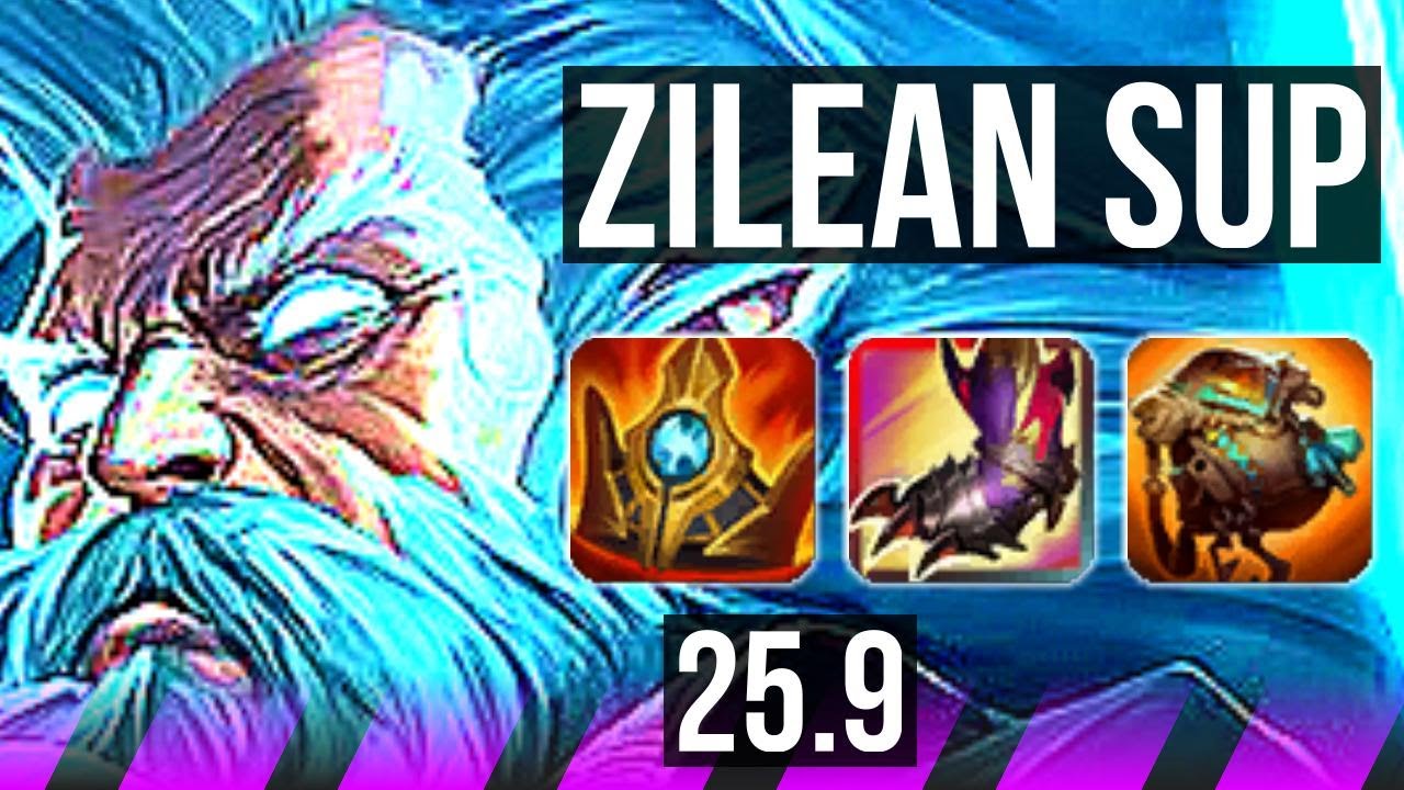 ZILEAN & Tristana vs ALISTAR & Lucian (SUP) | 3/1/15 | KR Master | 25.9