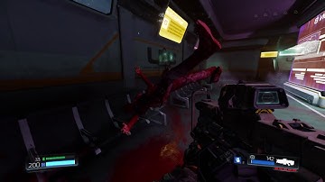 Gravity Defying UAC Corpse | DOOM 2016