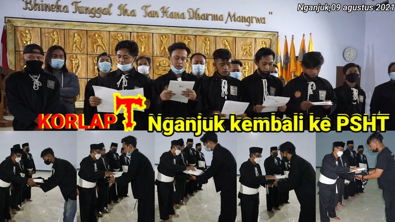 🔴Korlap T Nganjuk⁉️ KEMBALI KE PSHT CAB NGANJUK-PUSAT MADIUN