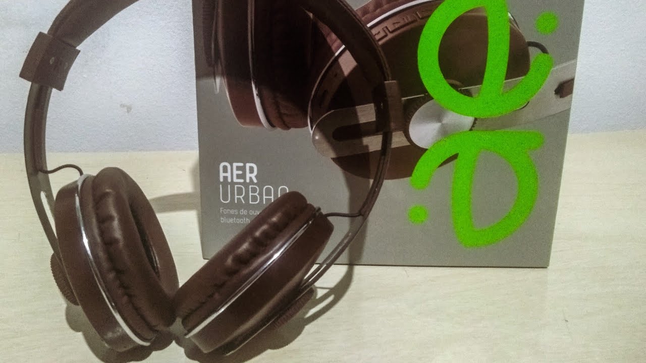 Review Headphone bluetooth AER URBAN - AER04BN da Geonave (será que vale a  pena??) - YouTube