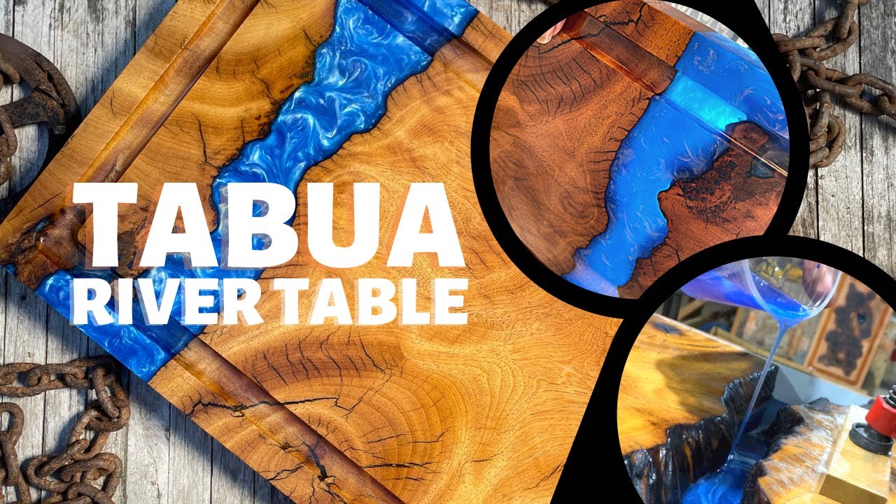 Projeto INCRÍVEL com Resina EPÓXI e Madeira