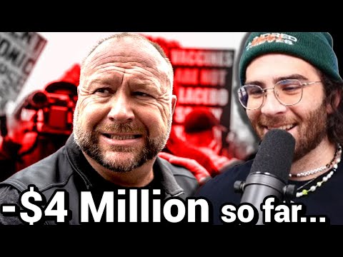 Thumbnail for Alex Jones getting ROLLED in Court | HasanAbi