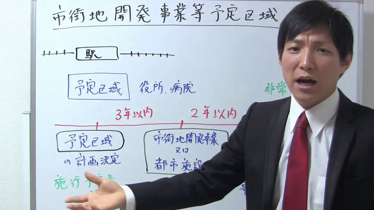 市街地開発事業等予定区域とは？【宅建通信講座レトス】