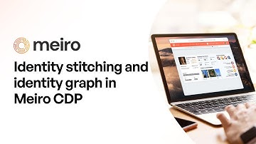 Identity stitching and identity graph in Meiro CDP