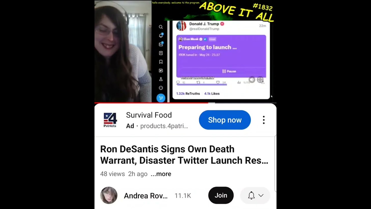 ‎@andrearovenski  covers Pudding Fingers presidential bid blunder