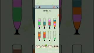 SortPuz Level 85 Water Color Puzzle Game 2022